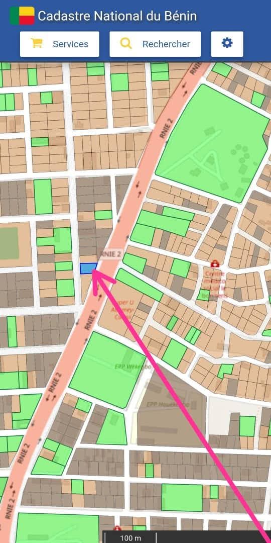 PARCELLE DÉJÀ LOTIE ET RECASÉE À VENDRE, SUPERMARCHÉ EREVAN - ROND-POINT KÉRÉKOU - AKASSATO