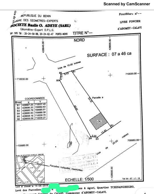 2 PARCELLES CLÔTURÉES EN ANGLE DE RUE LOTIES ET RECASÉES À VENDRE, CLÉ DE LA RÉUSSITE - TANKPÈ
